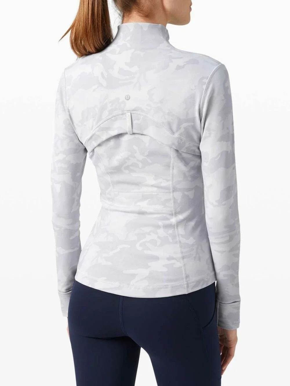 Lululemon Define Jacket Lux Jacquard In Cognito Camo Alpine White Multi